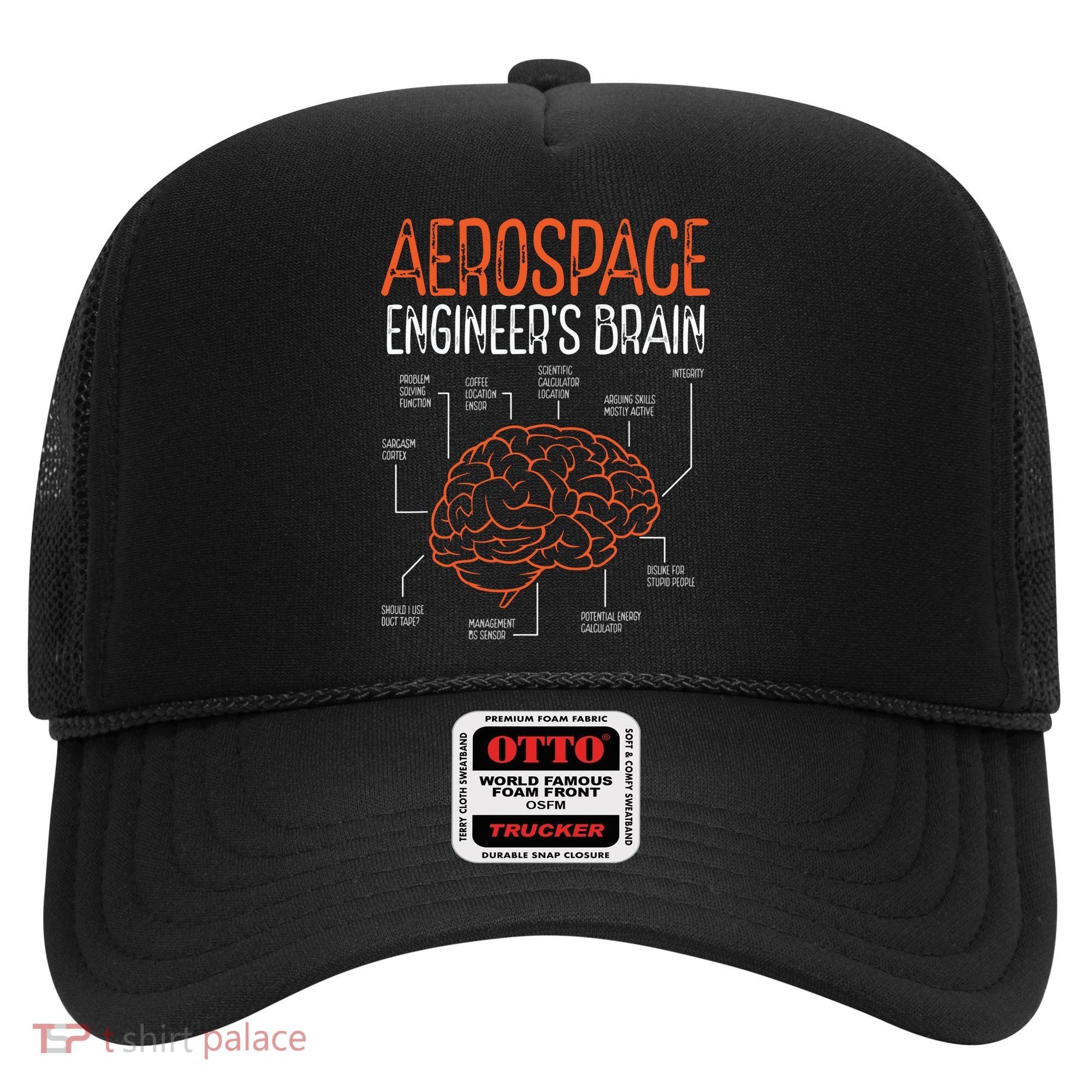 Aerospace Engineering Brain For Aerospace Engineer Hat