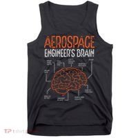 Aerospace Engineering Brain For Aerospace Engineer Tank Top thumb 0