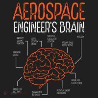 Aerospace Engineering Brain For Aerospace Engineer Golf Towel thumb 3