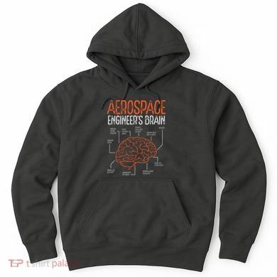 Aerospace Engineering Brain For Aerospace Engineer Hoodie