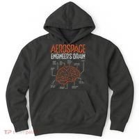 Aerospace Engineering Brain For Aerospace Engineer Hoodie thumb 0