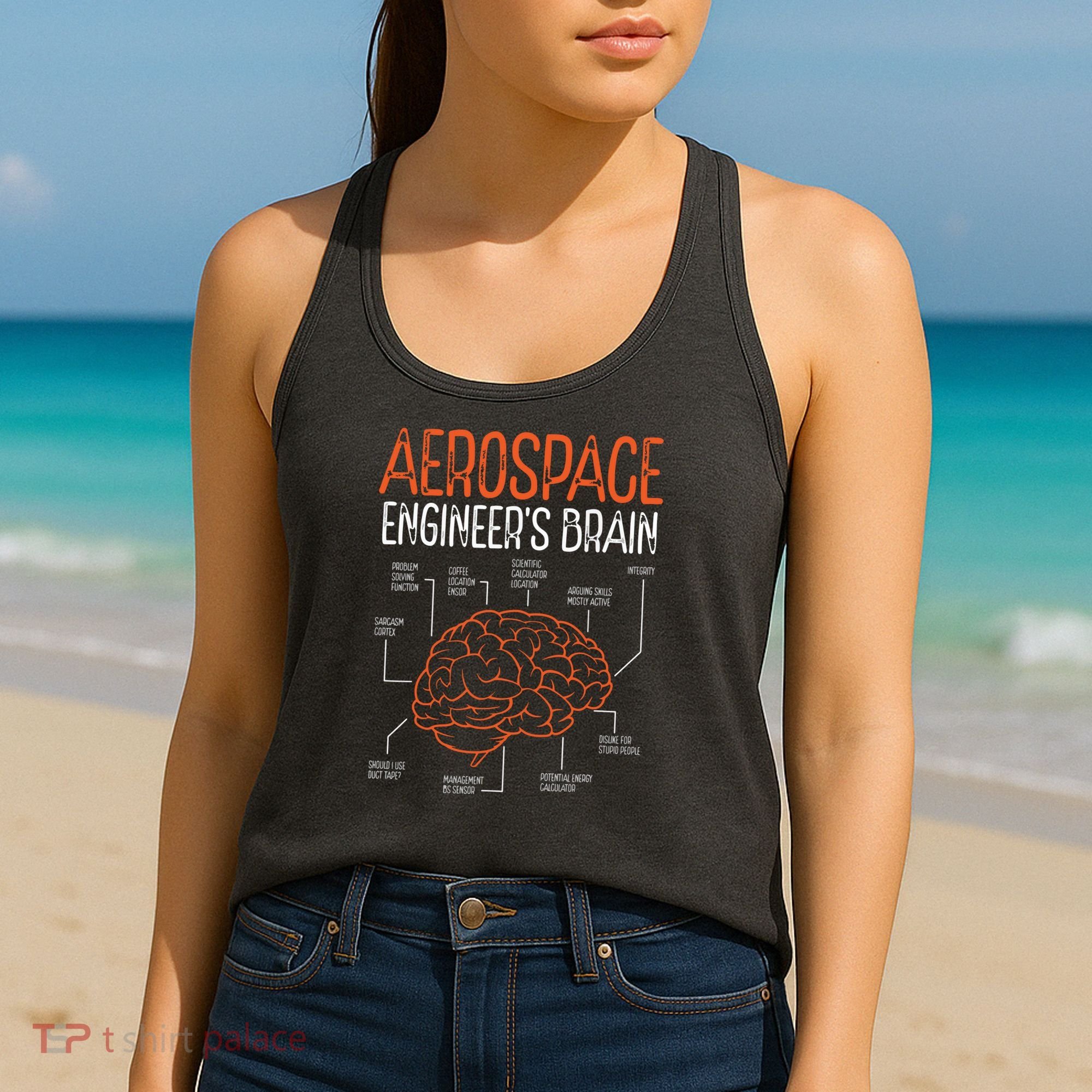 Aerospace Engineering Brain For Aerospace Engineer Women's Tank Top