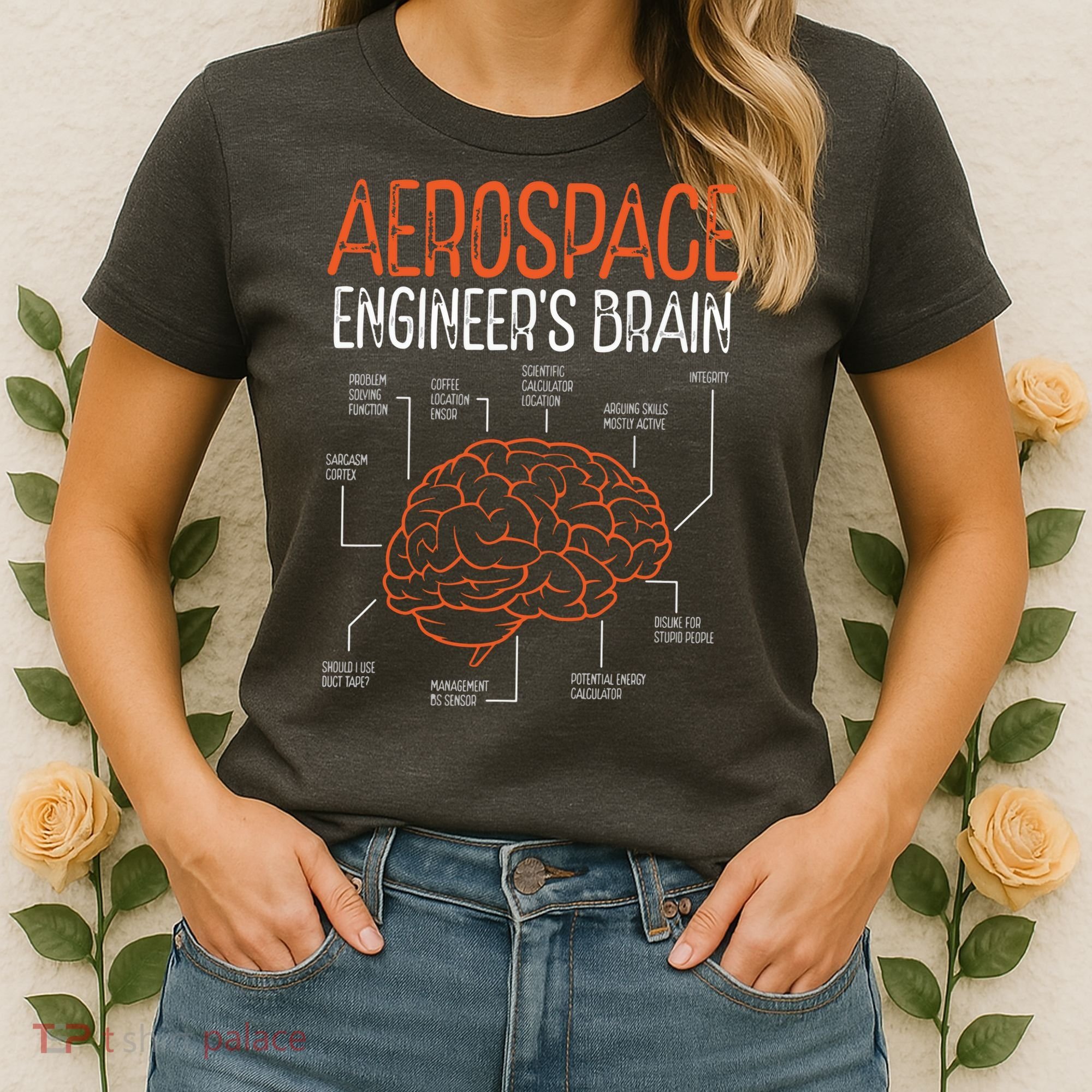 Aerospace Engineering Brain For Aerospace Engineer Women's T-Shirt