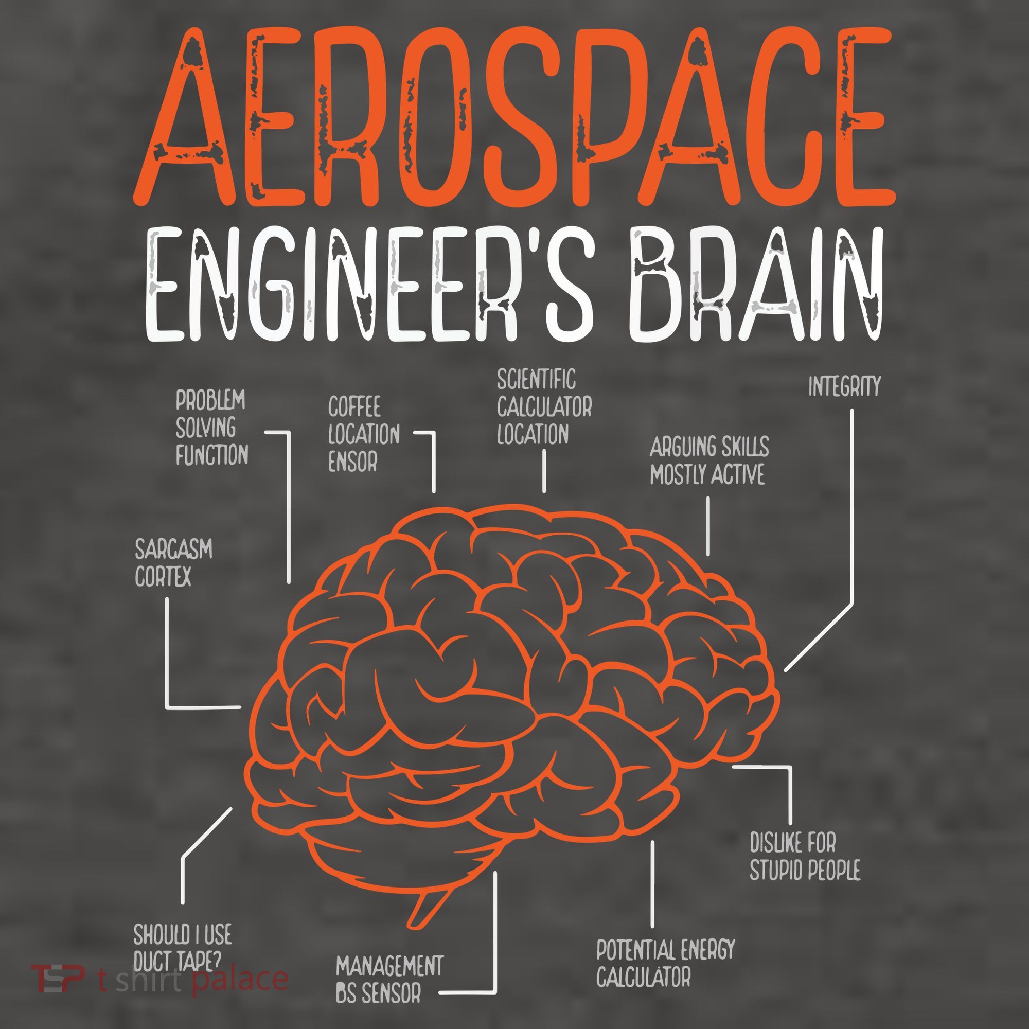 Aerospace Engineering Brain For Aerospace Engineer Women's T-Shirt