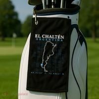 Argentina El Chaltén Gift Golf Towel thumb 2