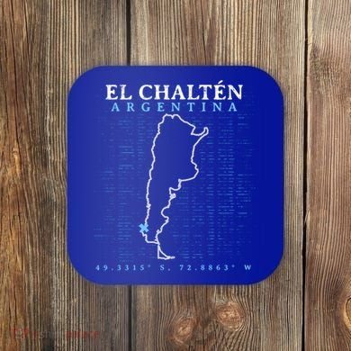 Argentina El Chaltén Gift Coaster