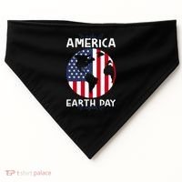 America Earth Day USA-Made Doggie Bandana thumb 0
