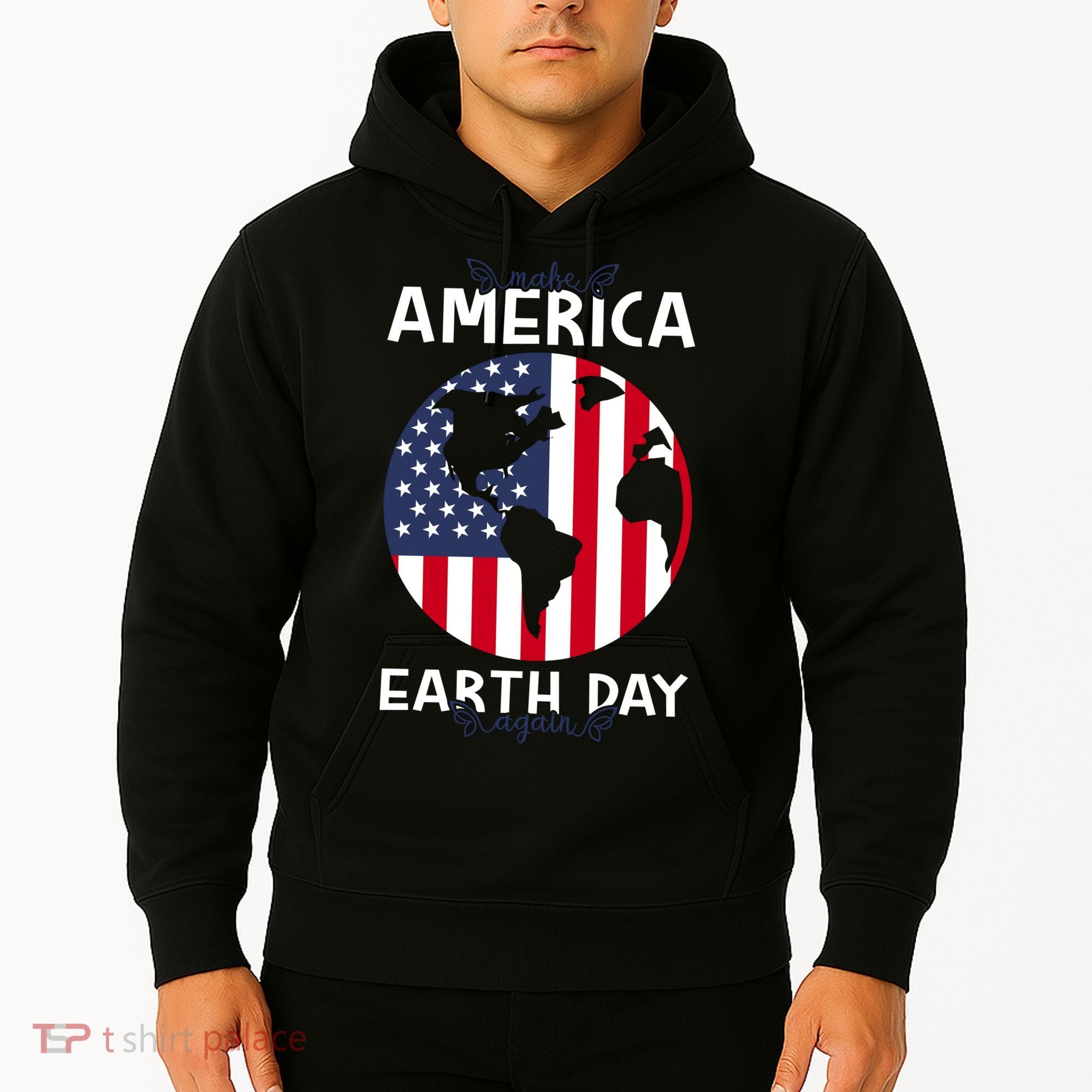 America Earth Day Hoodie