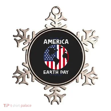 America Earth Day Ornament