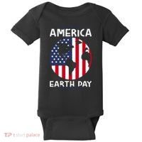 America Earth Day Baby Bodysuit thumb 0
