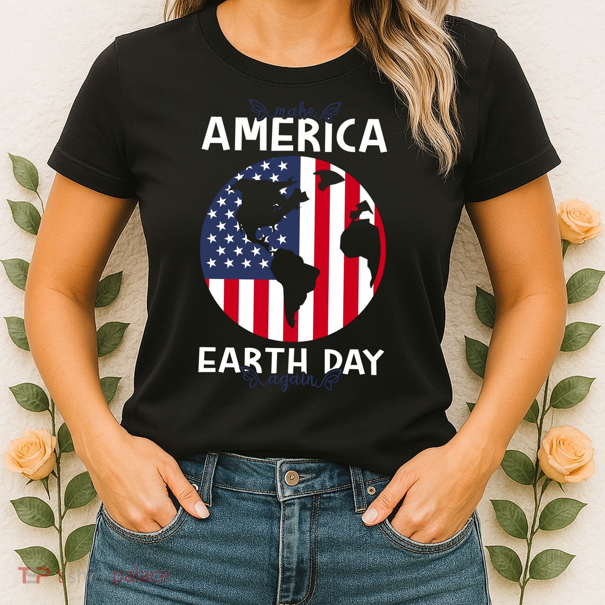 America Earth Day Women's T-Shirt