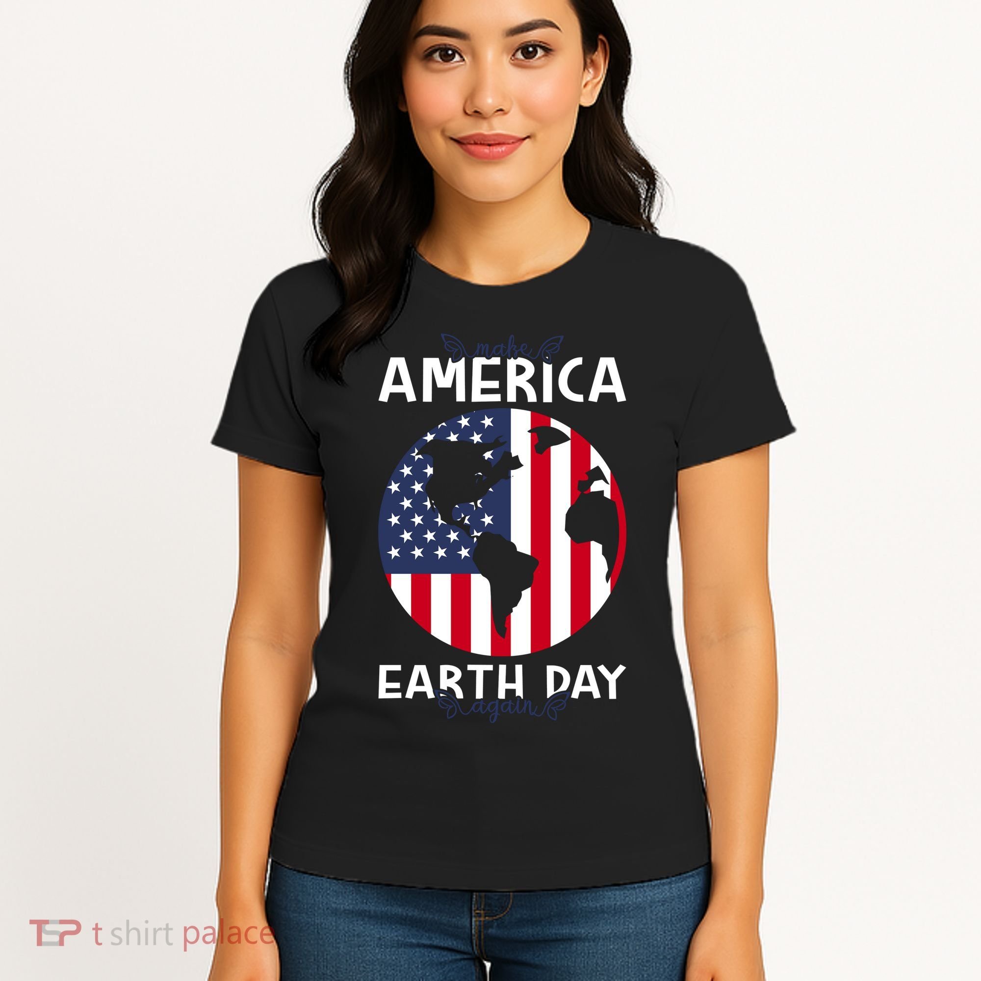 America Earth Day Women's T-Shirt
