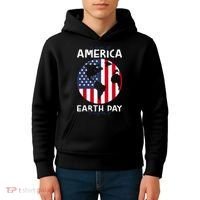 America Earth Day Kids Hoodie thumb 4