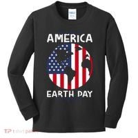 America Earth Day Kids Long Sleeve Shirt thumb 0