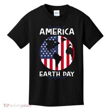 America Earth Day Kids T-Shirt