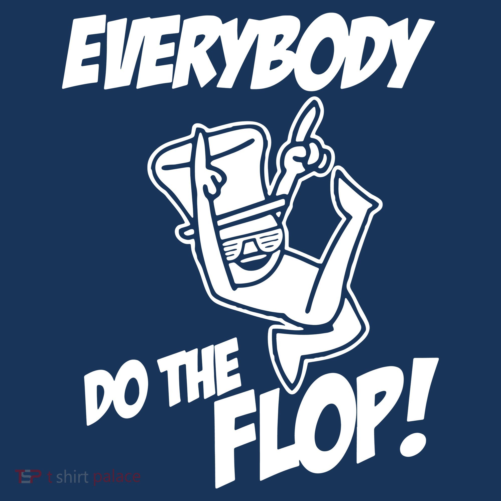 ASDF EVERYBODY DO THE FLOP(2) Baby Bodysuit