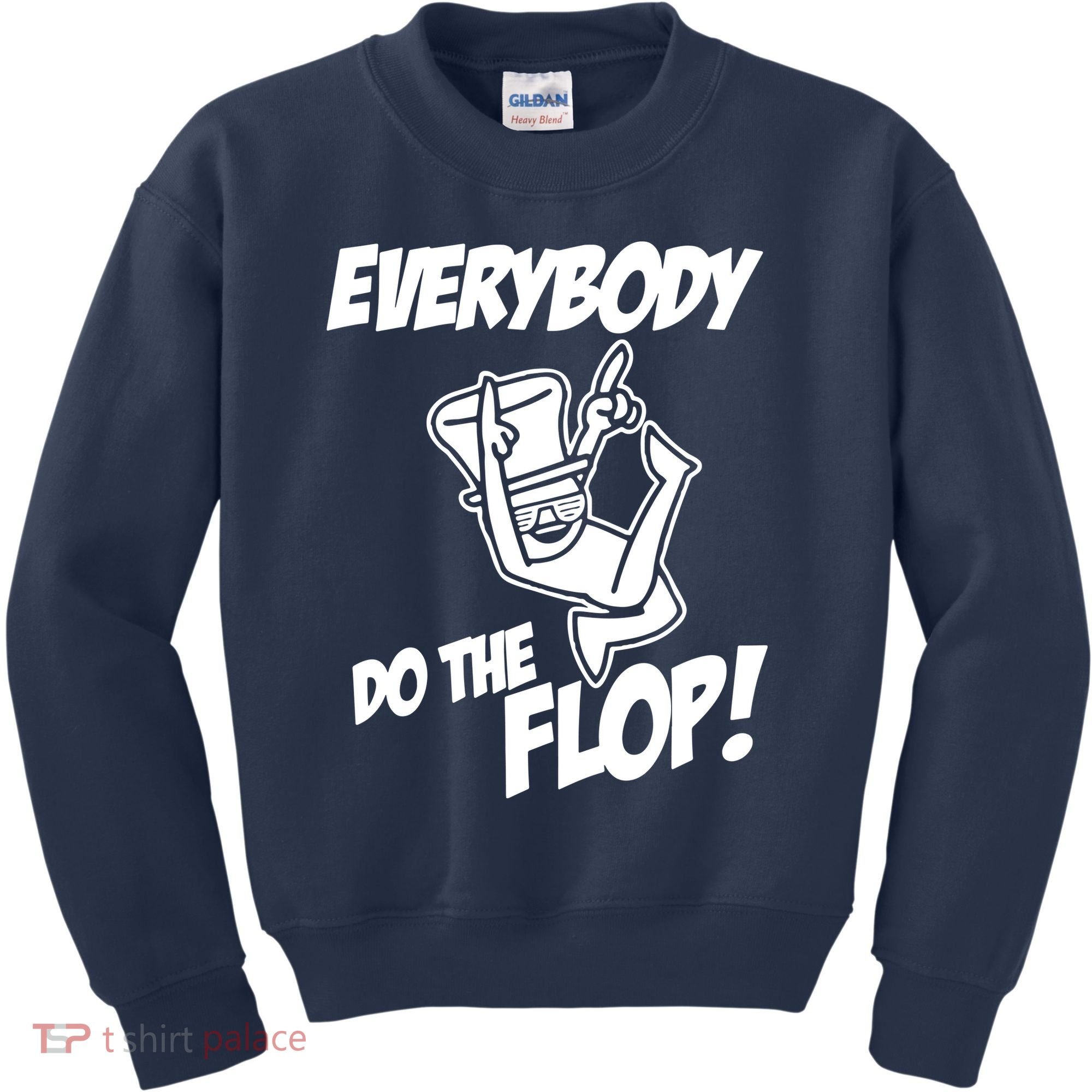 ASDF EVERYBODY DO THE FLOP(2) Kids Sweatshirt