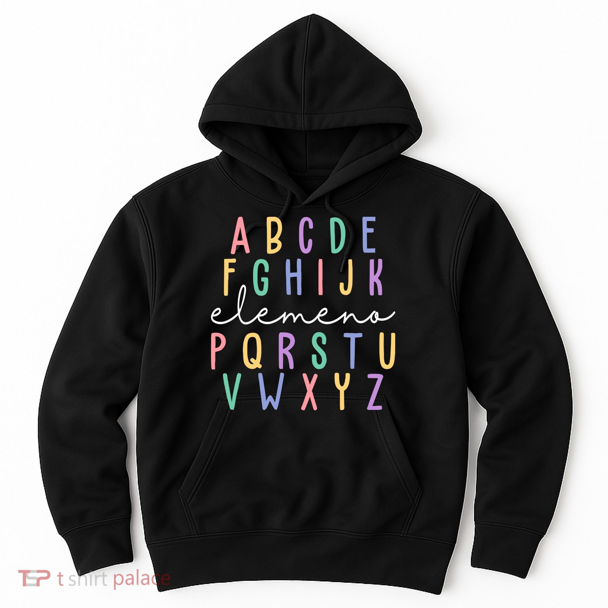 ABC ELEMENO Funny Alphabet Hoodie