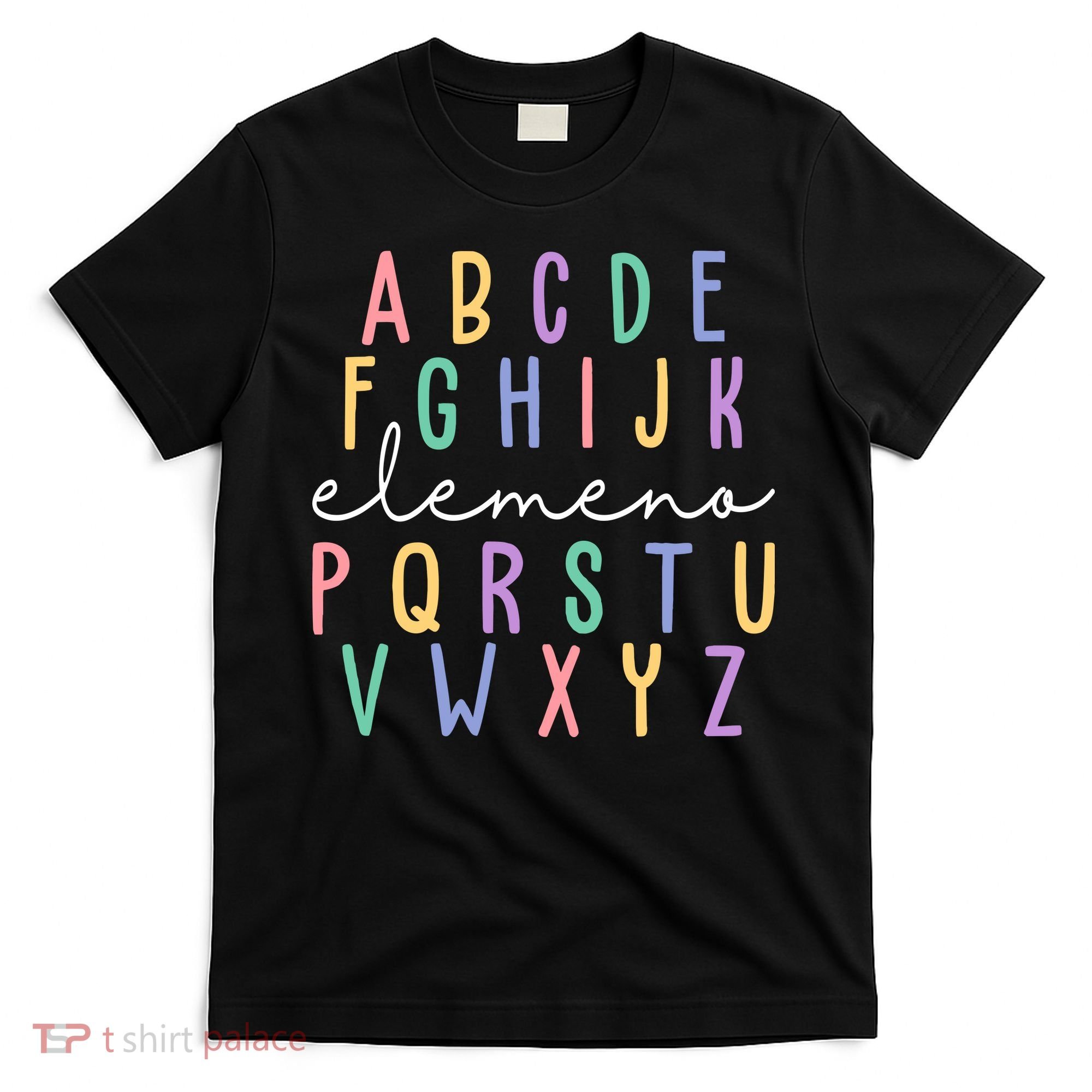 ABC ELEMENO Funny Alphabet T-Shirt