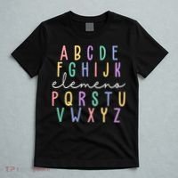 ABC ELEMENO Funny Alphabet T-Shirt thumb 5