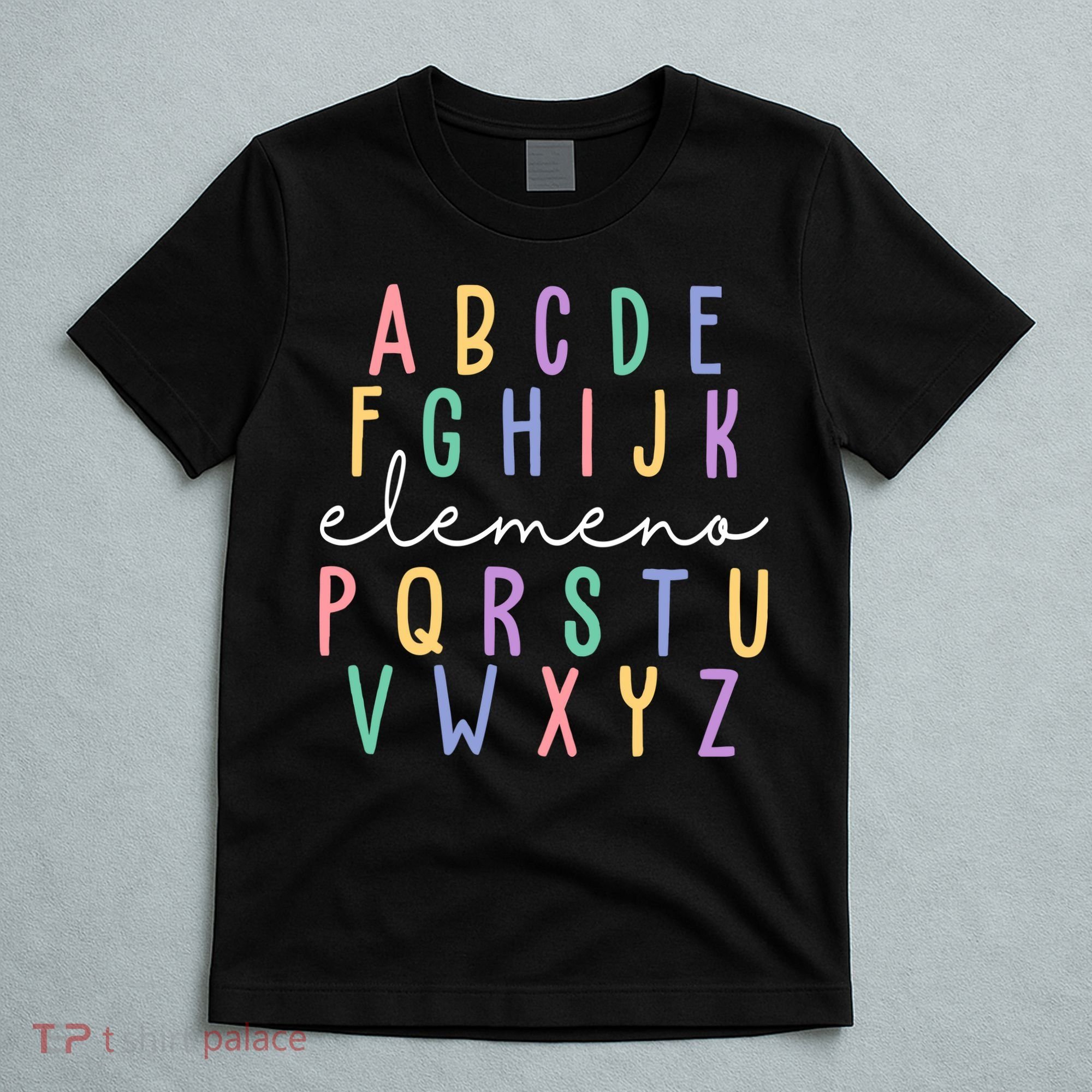 ABC ELEMENO Funny Alphabet T-Shirt