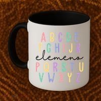 ABC ELEMENO Funny Alphabet Coffee Mug thumb 2