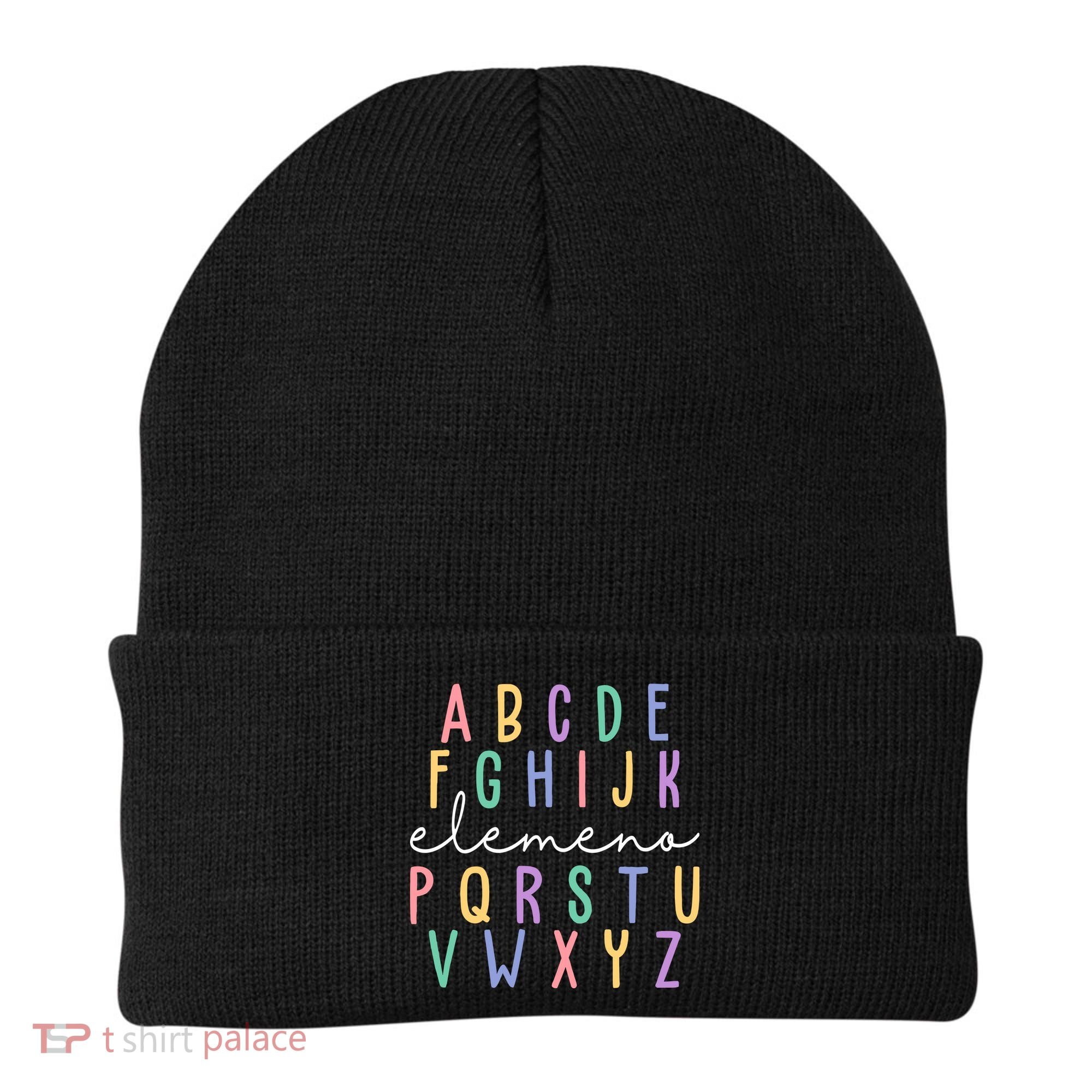 ABC ELEMENO Funny Alphabet Beanie