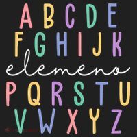 ABC ELEMENO Funny Alphabet Beanie thumb 2