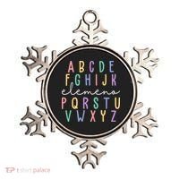 ABC ELEMENO Funny Alphabet Ornament thumb 0