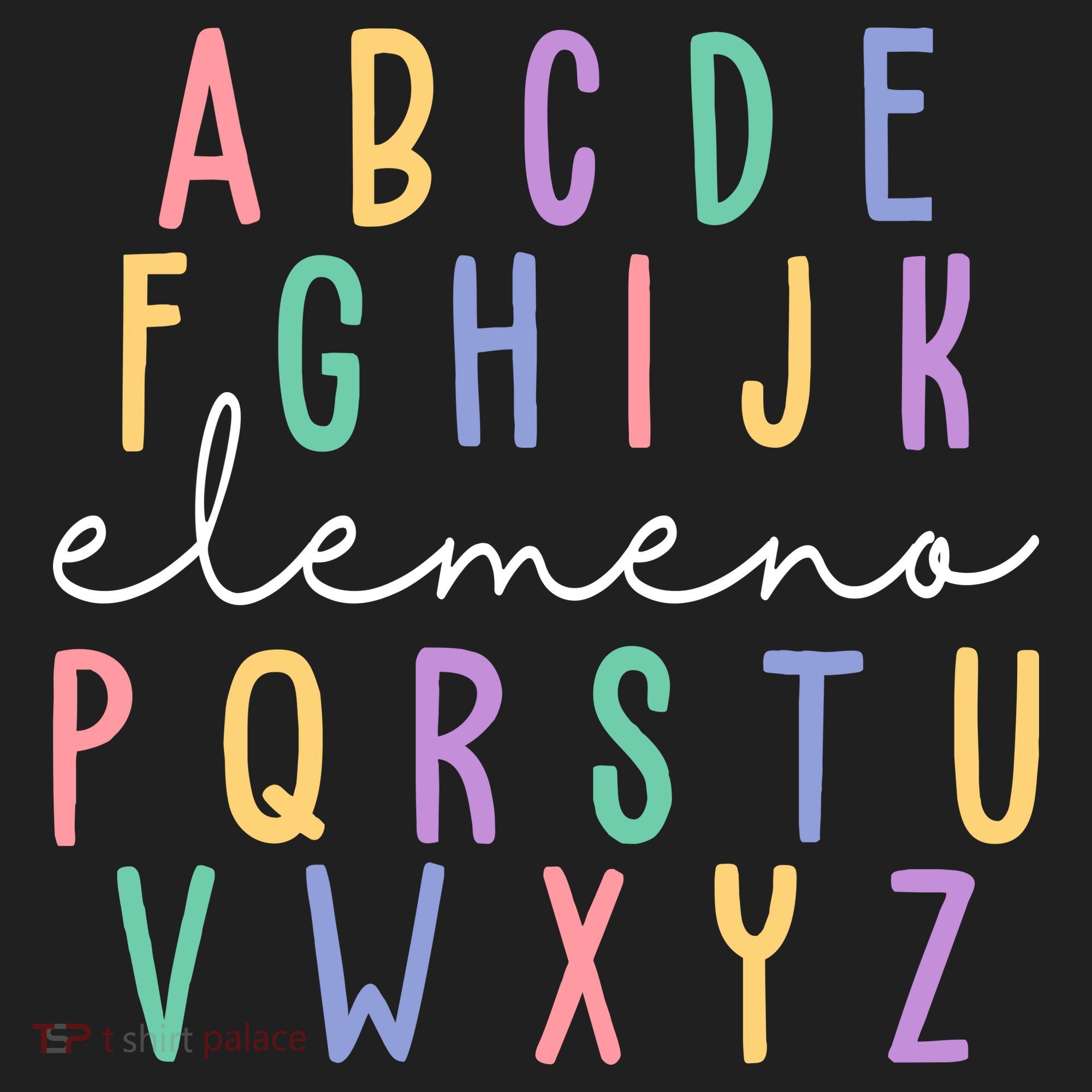 ABC ELEMENO Funny Alphabet Hat