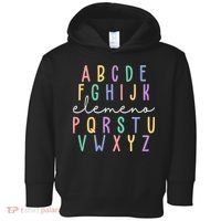 ABC ELEMENO Funny Alphabet Toddler Hoodie thumb 0
