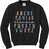 ABC ELEMENO Funny Alphabet Kids Sweatshirt thumb 0