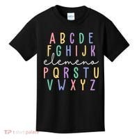 ABC ELEMENO Funny Alphabet Kids T-Shirt thumb 0
