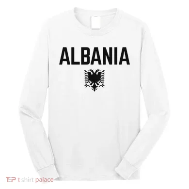 Albania Eagle Flag Long Sleeve Shirt