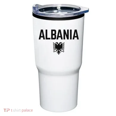 Albania Eagle Flag Tumbler