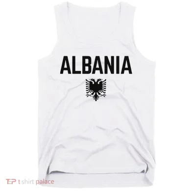 Albania Eagle Flag Tank Top
