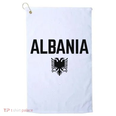 Albania Eagle Flag Golf Towel