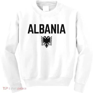 Albania Eagle Flag Kids Sweatshirt