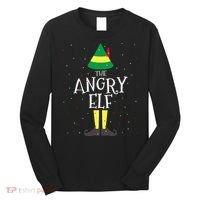 Angry Elf Family Matching Christmas Group Long Sleeve Shirt thumb 0
