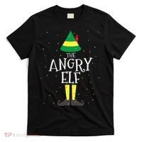 Angry Elf Family Matching Christmas Group T-Shirt thumb 0