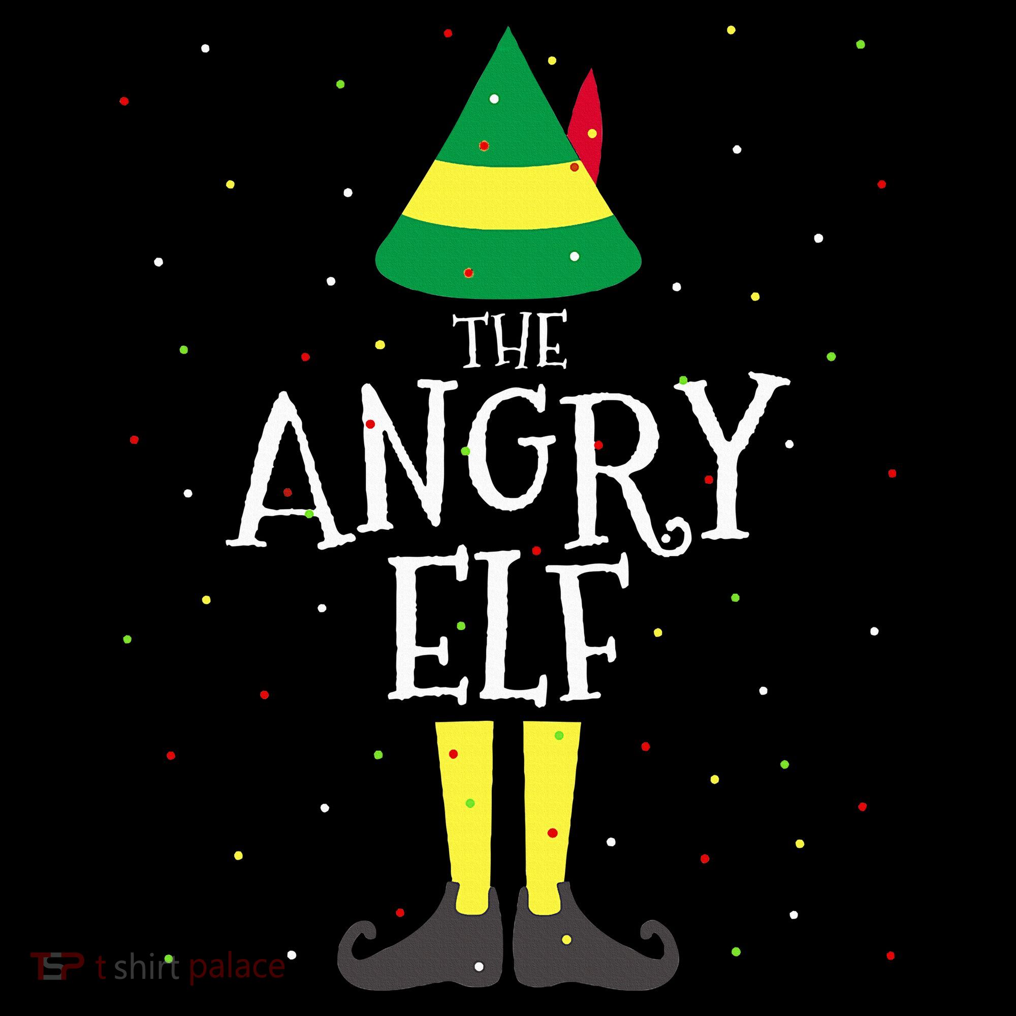 Angry Elf Family Matching Christmas Group Women's Hoodie