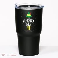 Angry Elf Family Matching Christmas Group Tumbler thumb 0