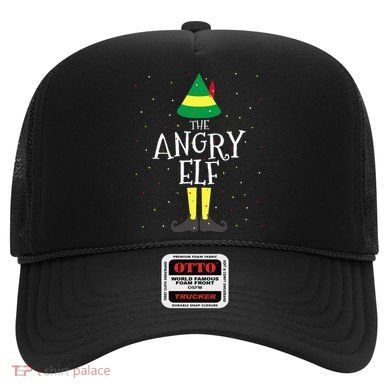 Angry Elf Family Matching Christmas Group Hat