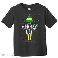 Angry Elf Family Matching Christmas Group Toddler T-Shirt thumb 0