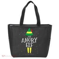 Angry Elf Family Matching Christmas Group Tote Bag thumb 0