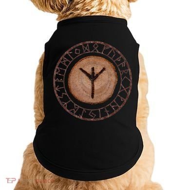 Algiz Elder Futhark Rune Doggie Tank