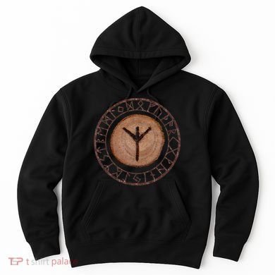 Algiz Elder Futhark Rune Hoodie