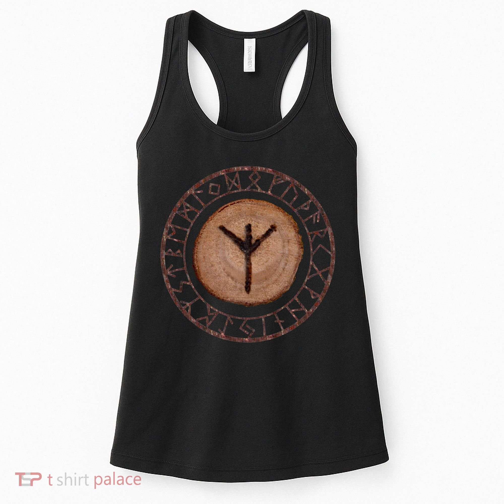Algiz Elder Futhark Rune Women's Tank Top