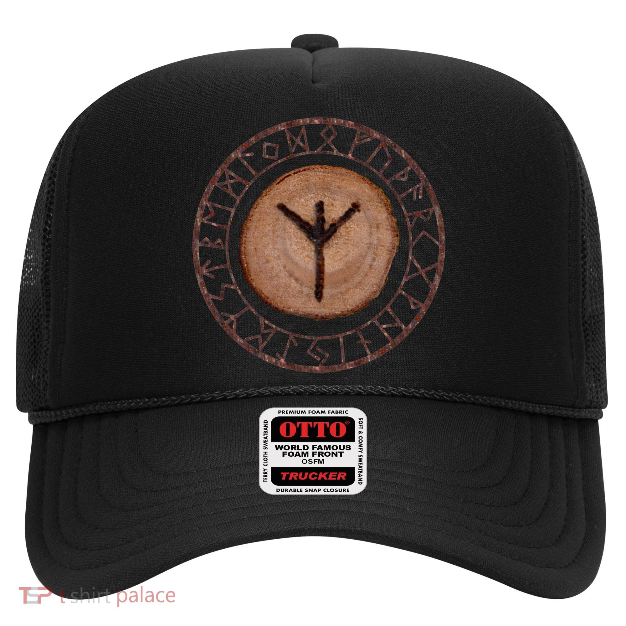 Algiz Elder Futhark Rune Hat