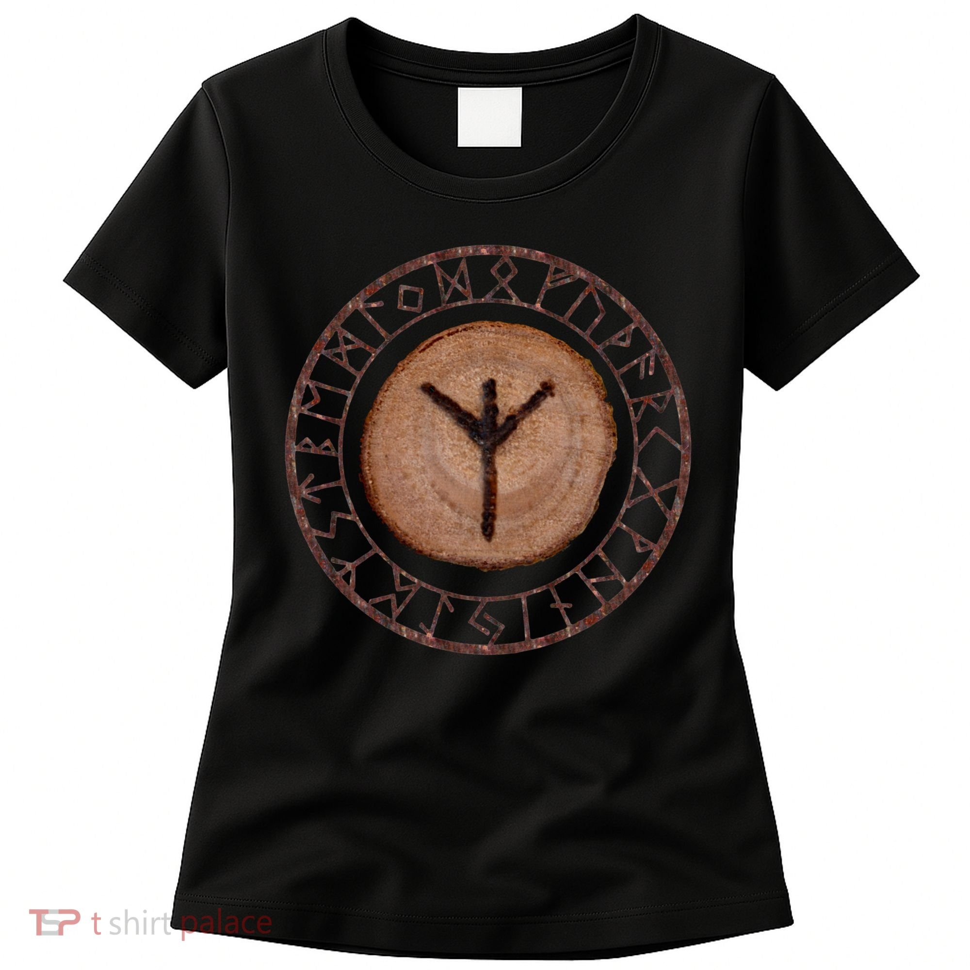 Algiz Elder Futhark Rune Women's T-Shirt